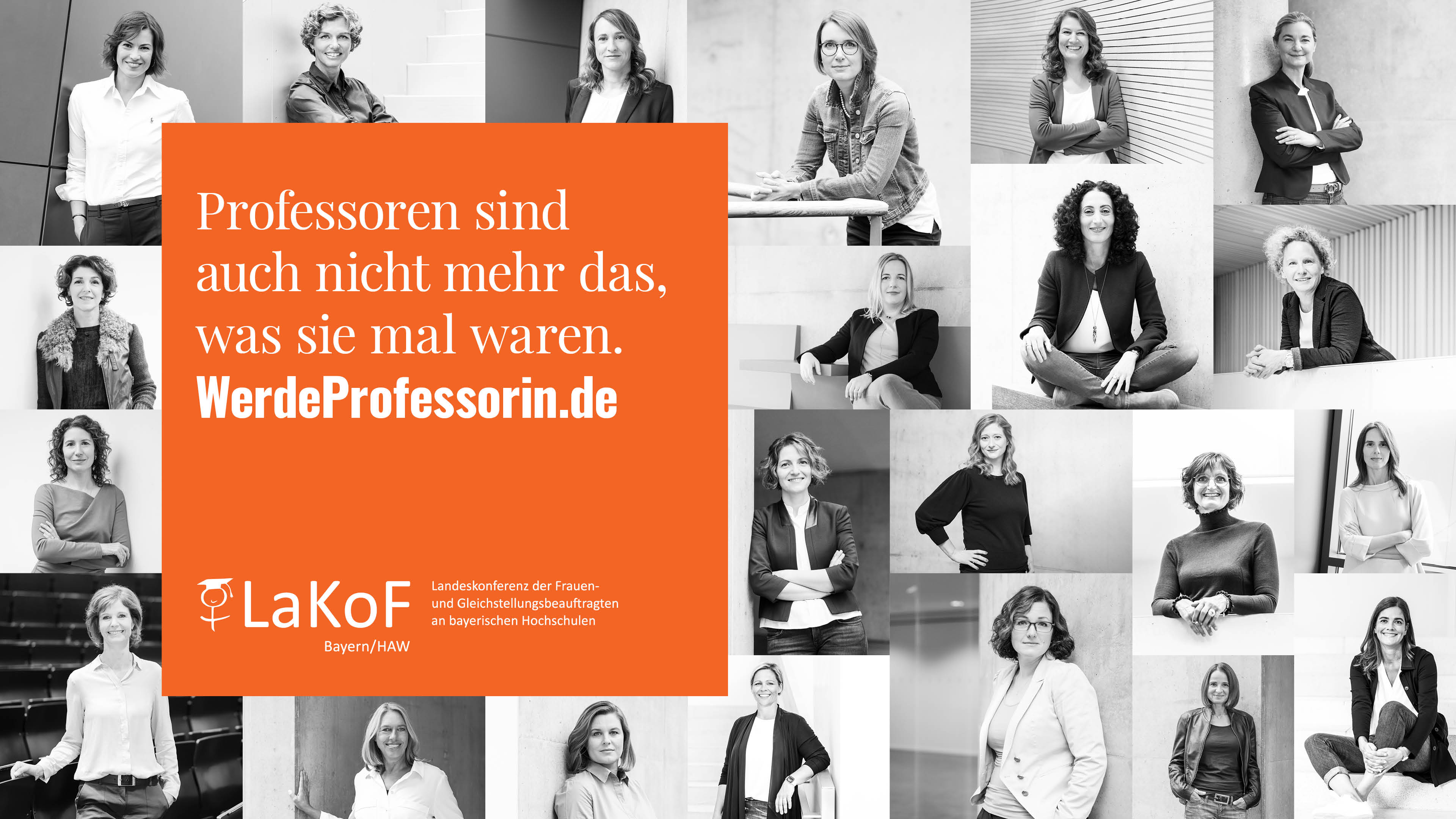 Kampagne 'Professorin werden!'